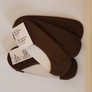 𝅺6 x OLD NAVY No Show Liners Socks Rib Knit Openings